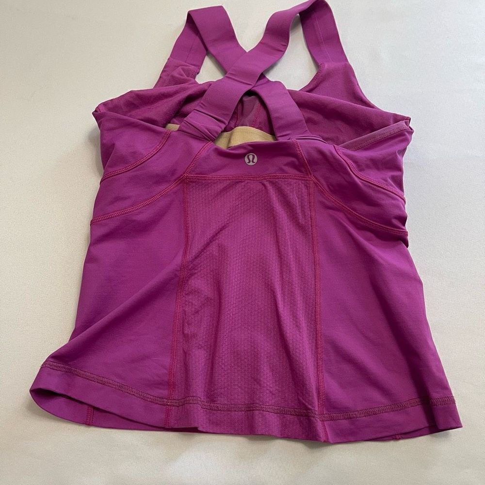 Lululemon Purple Swift Tank Top Size 6 - Picture 5 of 7